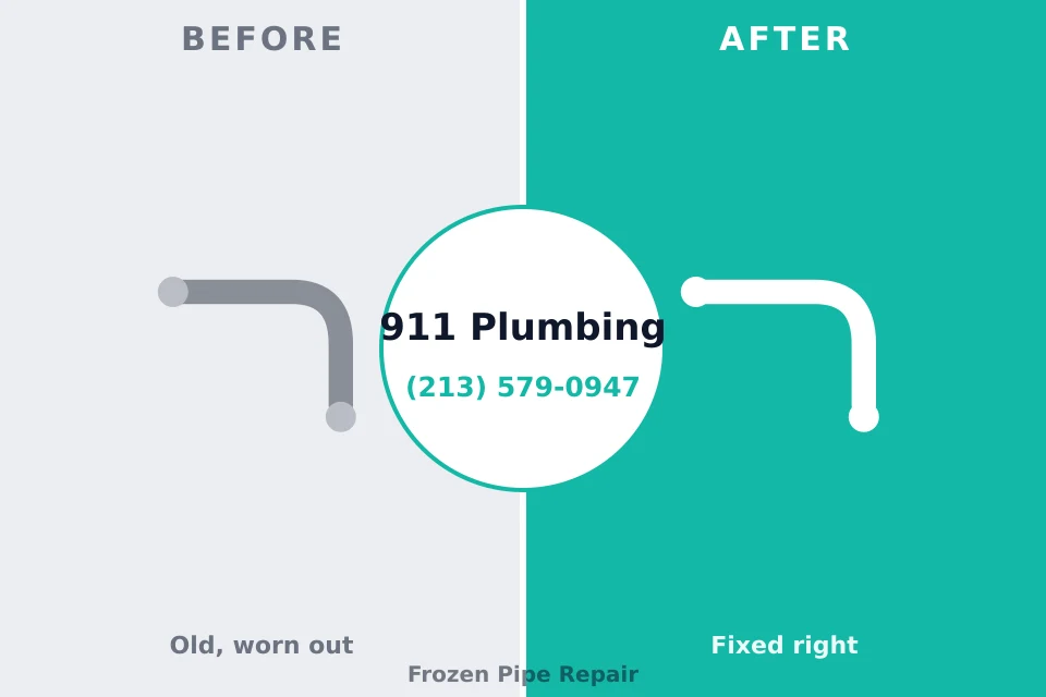 Before and after: plumbing company Yazoo City, MS